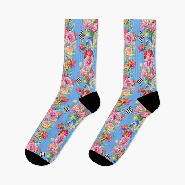 Item preview, Gorgeous Floral Bird Print with a Punch of Black and White designed and sold by Trimzz.