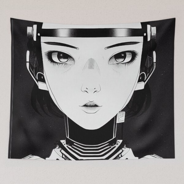 Item preview, Cyborg Girl designed and sold by Jada-Art-Shop.