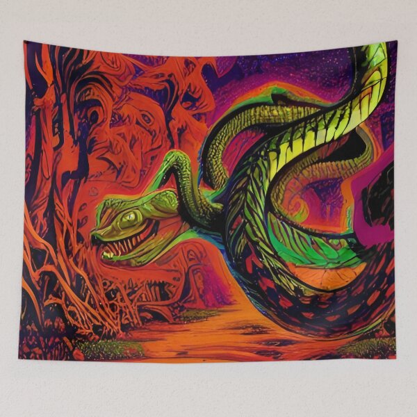Item preview, Psychedelic Python  designed and sold by TheDreamEffect.