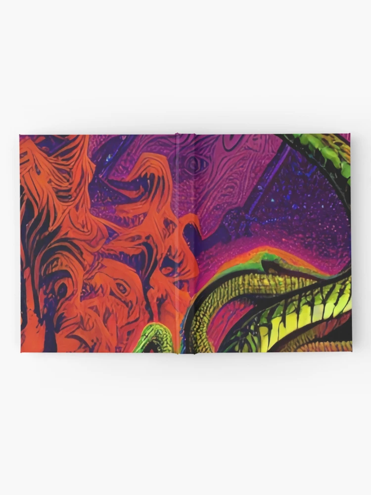 Thumbnail 2 of 3, Journal, Psychedelic Python  designed and sold by TheDreamEffect.