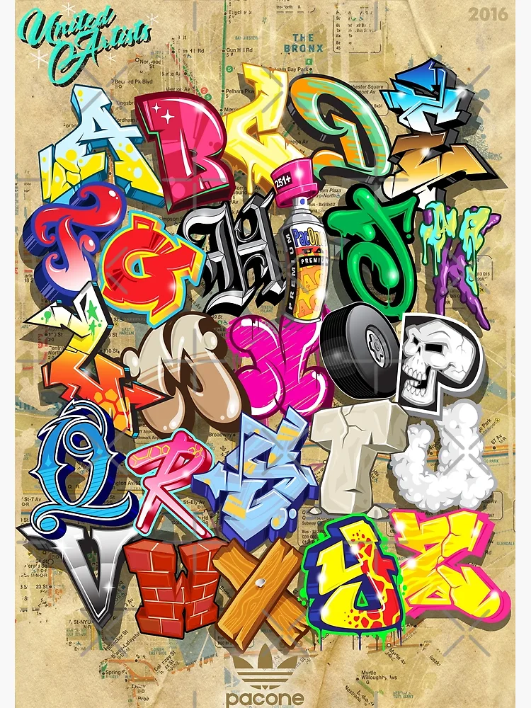 Graffiti Alphabet 