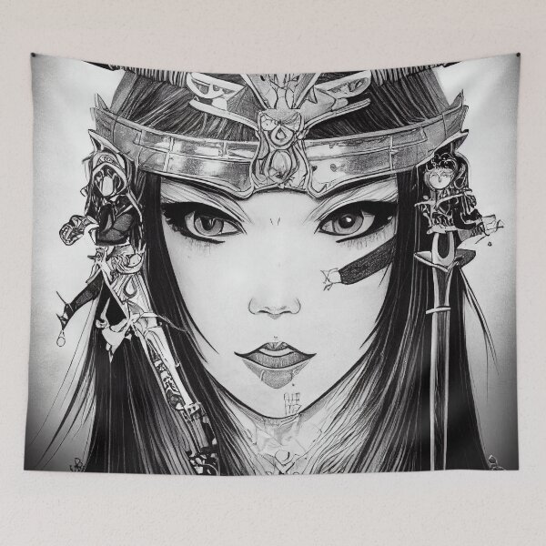 Item preview, Astrid - Valkyrie designed and sold by Jada-Art-Shop.
