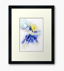 Vegeta Framed Print