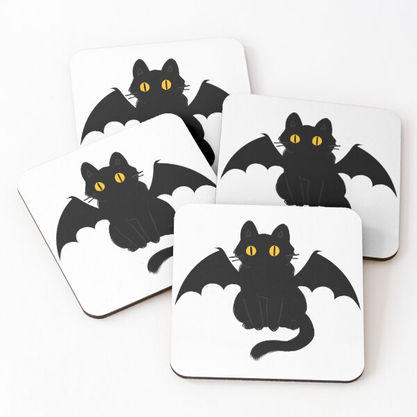 Item preview, Halloween Cat with Wings designed and sold by Koi-Art.