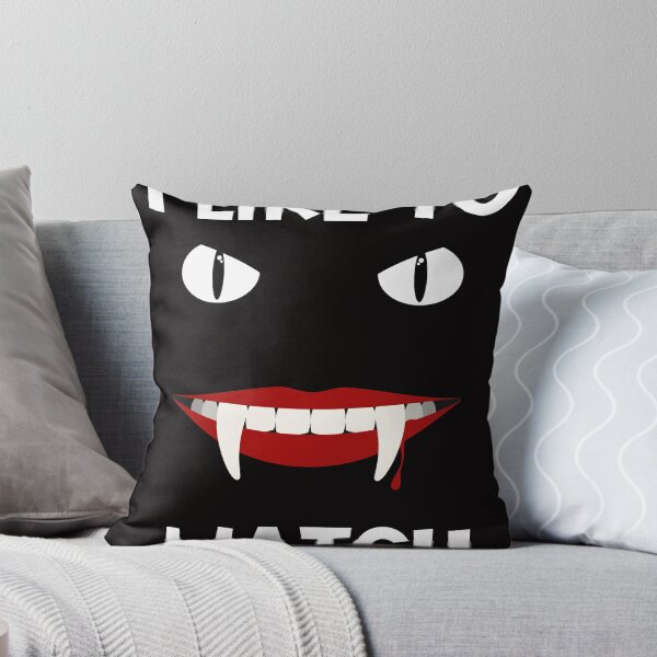 Item preview, I like to watch. Naughty vampire face. Great for halloween or for lifestyle events designed and sold by JadedDesign.