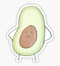 Avacado Sticker