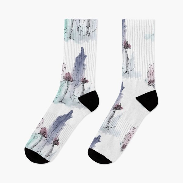 Item preview, wild thistles designed and sold by Lizi Land.