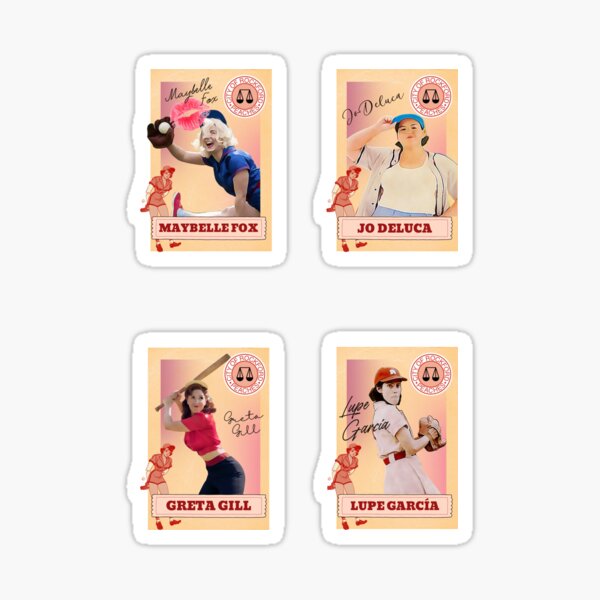 Rockford Peaches Inspired Sticker Pack X 6 Designs / Vinyl 