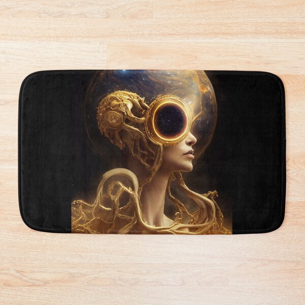 Item preview, Gold Cosmic Eye designed and sold by Mental Synthetics.