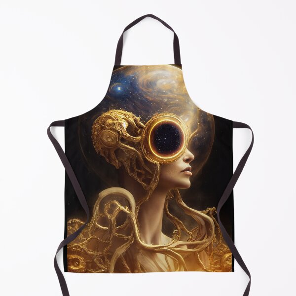 Item preview, Gold Cosmic Eye designed and sold by Mental Synthetics.