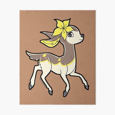 Deerling - Winter Art Board Print