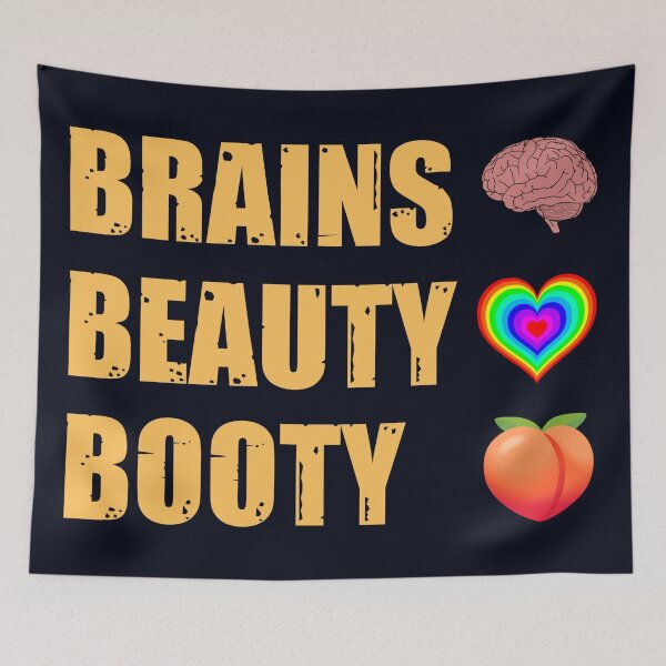 Item preview, Brains beauty booty designed and sold by SidTastic .
