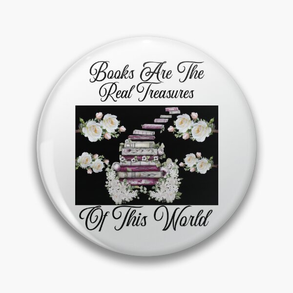 Item preview, Books Are The Real Treasures Of This World  designed and sold by GarnersDesigns.
