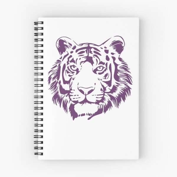 Item preview, Purple Tiger Face designed and sold by HappyLifeCreate.