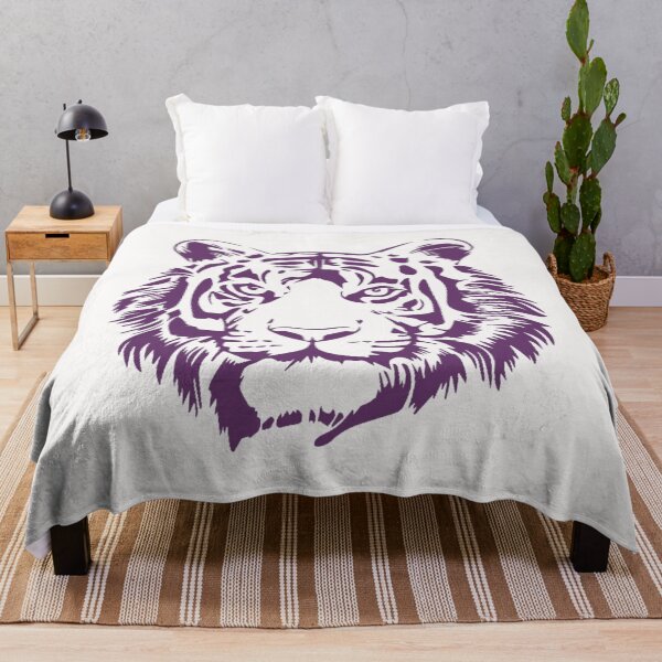 Item preview, Purple Tiger Face designed and sold by HappyLifeCreate.