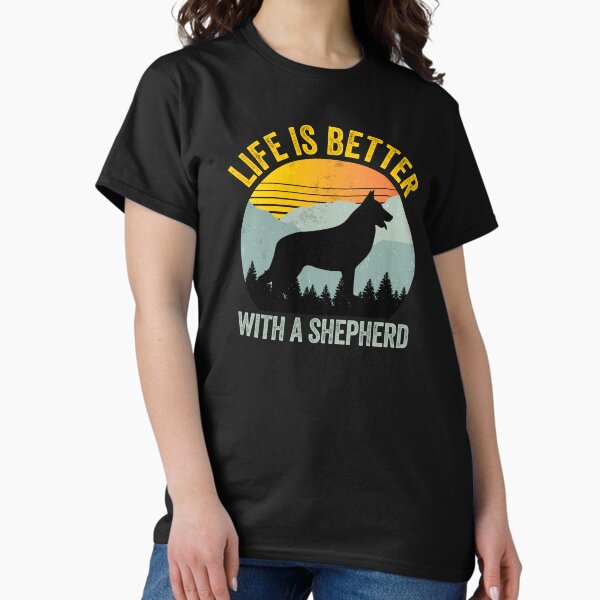 Item preview, Life Is Better With A German Shepherd Summer Dog Gift  designed and sold by Guarddogdrive.