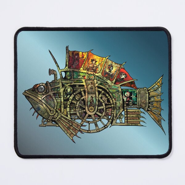 Item preview, Steampunk Fish #1 designed and sold by BLZBob.