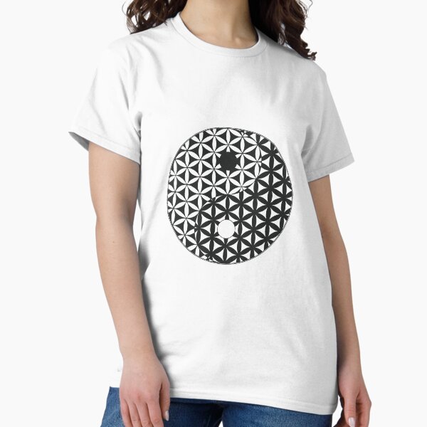 Item preview, Flower of Life Space Time Yin Yang designed and sold by teenugs.