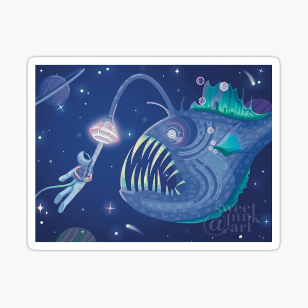 Deep Sea Space Adventure Sticker