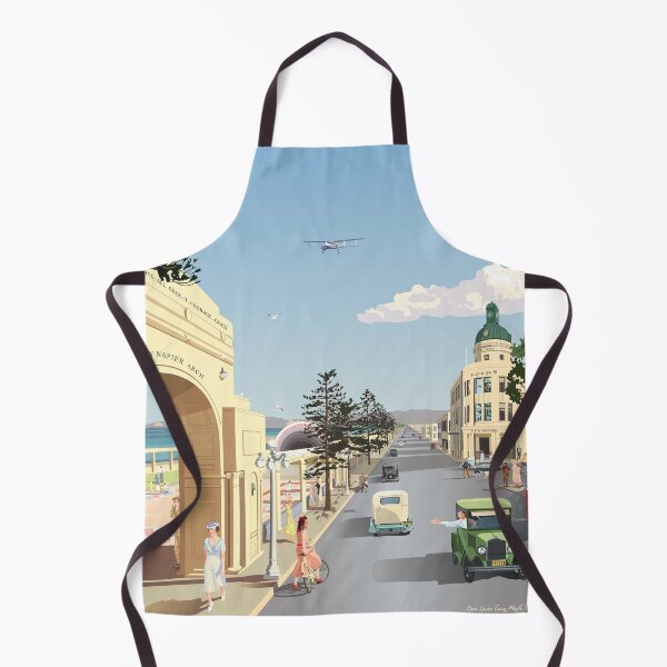 Item preview, Marine Parade, Napier, New Zealand, 1938 designed and sold by contourcreative.