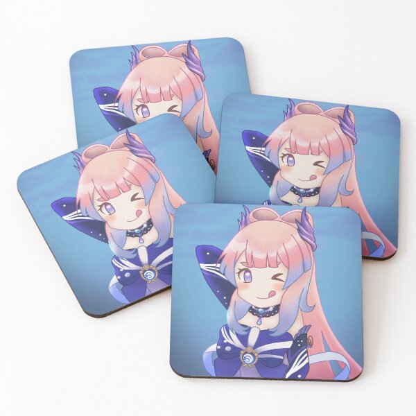 Item preview, Kokomi Sangonomiya Tehepero designed and sold by jaebirds.