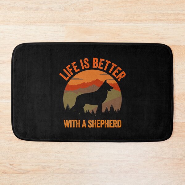 Item preview, Life Is Better With A German Shepherd Vintage Country Dog Gift  designed and sold by Guarddogdrive.