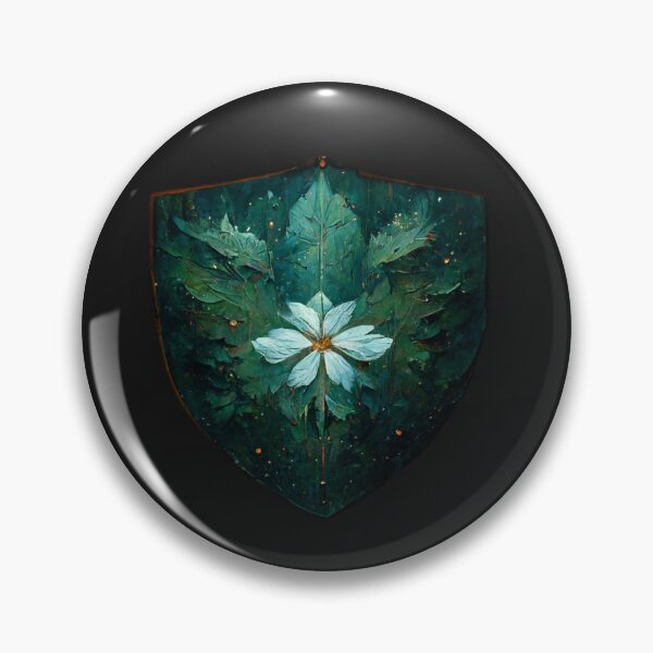 Item preview, Shield of Flowers designed and sold by selfreference2.