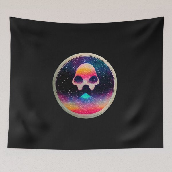 Item preview, Holographic Skull Seal designed and sold by selfreference2.