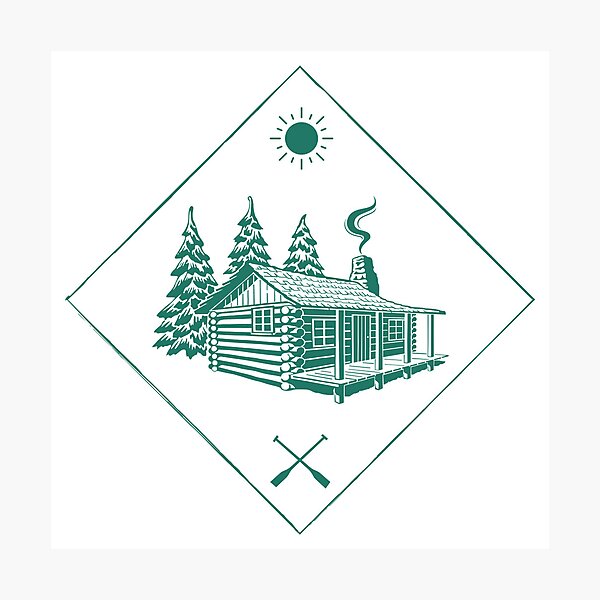 Item preview, Cabin Getaway designed and sold by KylaWish.