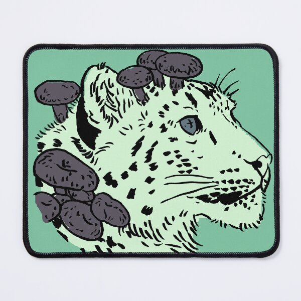 Item preview, Shiitake Snow Leopard designed and sold by HiddenStash.