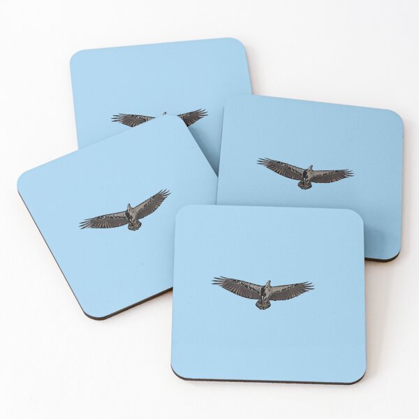 Item preview, A White Bellied Sea Eagle Black Alternate Design Painting Print designed and sold by designsasstultd.