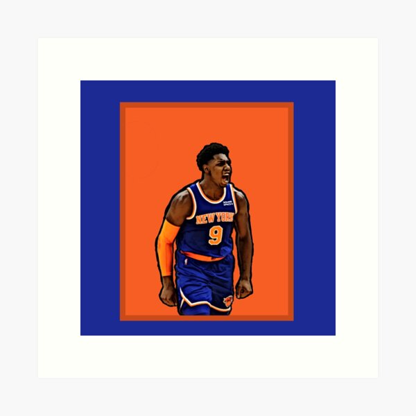 RJ Barrett Artwork ⚡️ : r/NYKnicks