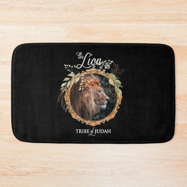 Item preview, Lion of Judah wreath on black designed and sold by AbideApparel.