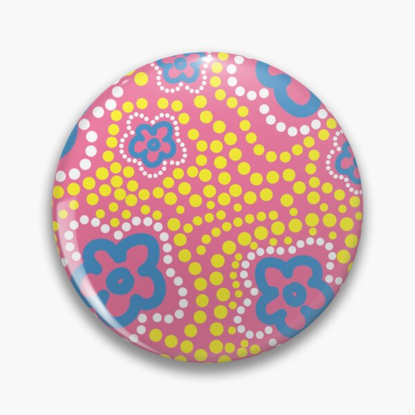 Item preview, Dotted Floral Print - Pink designed and sold by DukaDevi.