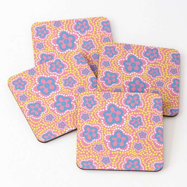 Item preview, Dotted Floral Print - Pink designed and sold by DukaDevi.