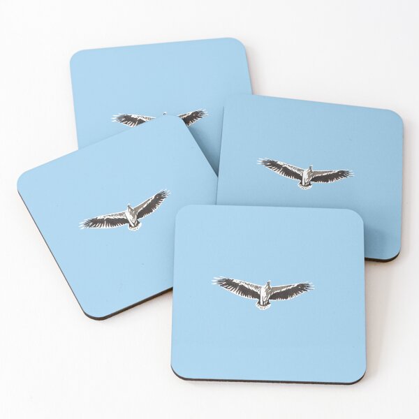 Item preview, A White Bellied Sea Eagle White Alternate Design Painting Print designed and sold by designsasstultd.