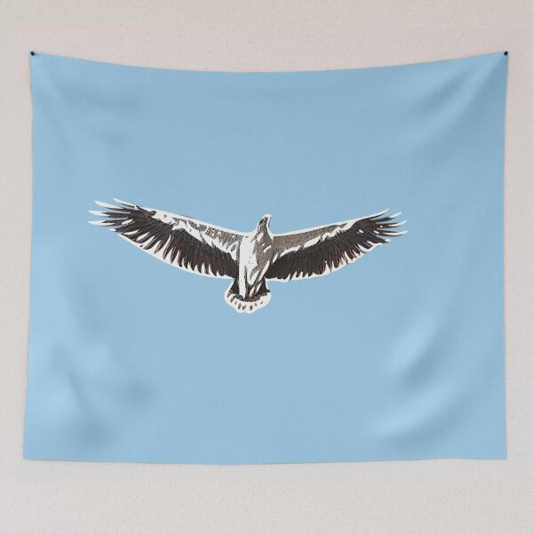 Item preview, A White Bellied Sea Eagle White Alternate Design Painting Print designed and sold by designsasstultd.