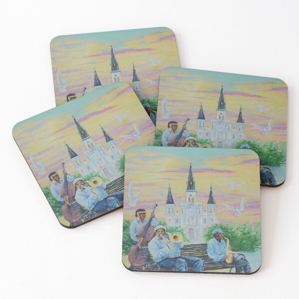 Item preview, Saints in Jackson Square designed and sold by MLMcCormick.