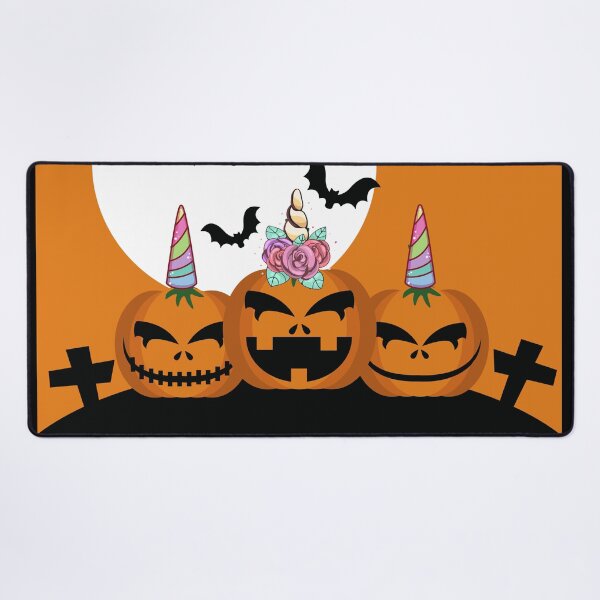 Item preview, Cute Unicorn Pumpkin for Halloween designed and sold by VBeesTees.