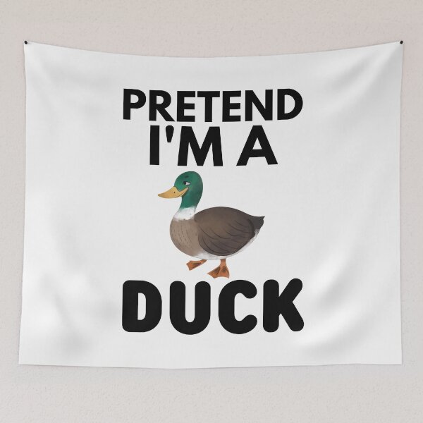 Item preview, Pretend I'm a Duck - Halloween Costume designed and sold by Printshac.