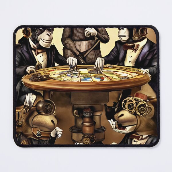 Item preview, Monkeys playing poker designed and sold by RTrivella.