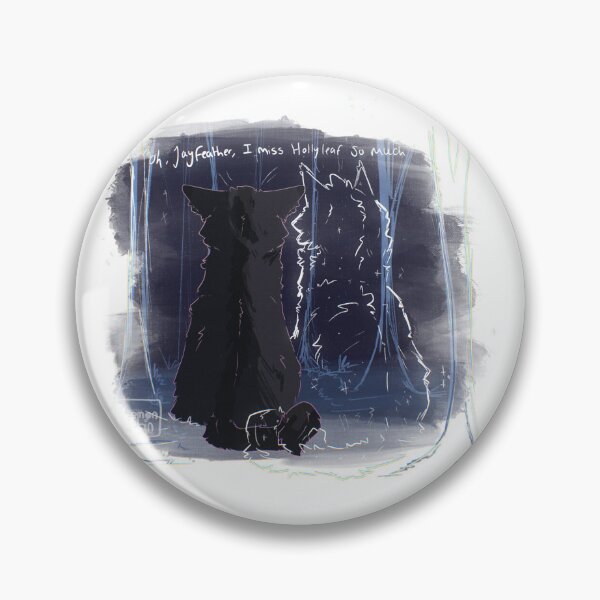 Item preview, Hollyleaf and Cinderheart warrior cats  designed and sold by Lemonrobin.