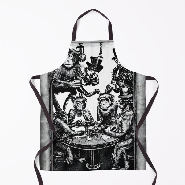 Item preview, Monkeys playing poker designed and sold by RTrivella.