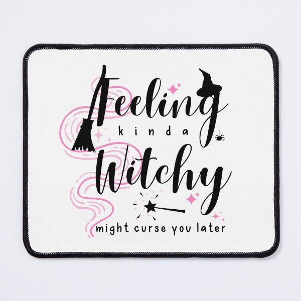Item preview, Feeling Kinda Witchy - Cute Funny Halloween designed and sold by humnoo.