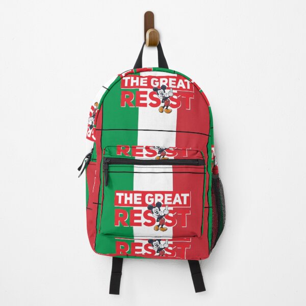 Item preview, THE GREAT RESIST ITALIAN FLAG designed and sold by GraffitiBomberZ.