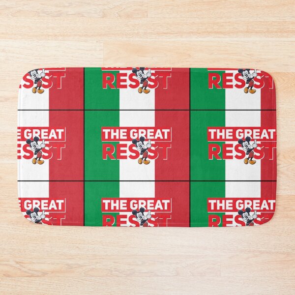 Item preview, THE GREAT RESIST ITALIAN FLAG designed and sold by GraffitiBomberZ.