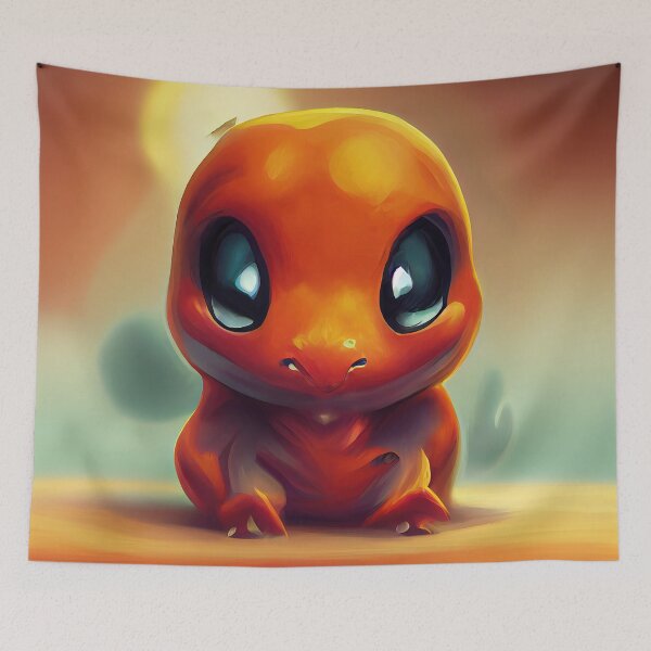 Item preview, The Cutest Firy Lizard designed and sold by Jada-Art-Shop.