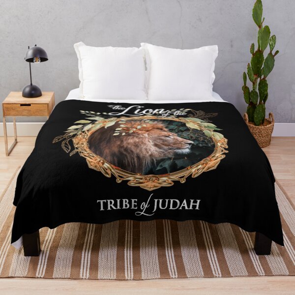 Item preview, Lion of Judah wreath on black designed and sold by AbideApparel.