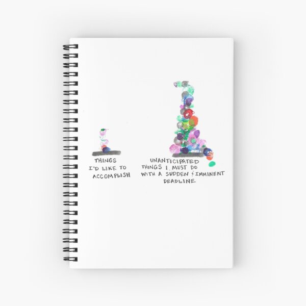 Productivity Spiral Notebook
