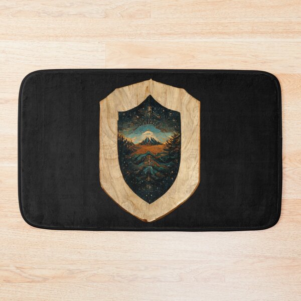Item preview, Oaken Shield of the Pacific Northwest Forest designed and sold by selfreference2.